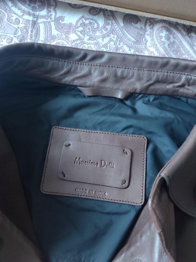 Чисто ново кожено яке Massimo dutti