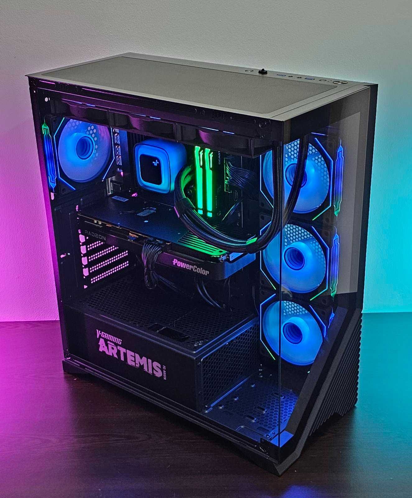 RX 9070XT 16GB/Ryzen 7-7800X3D/RAM 32GB/SSD 1TB/Чисто Нов+Гаранция!