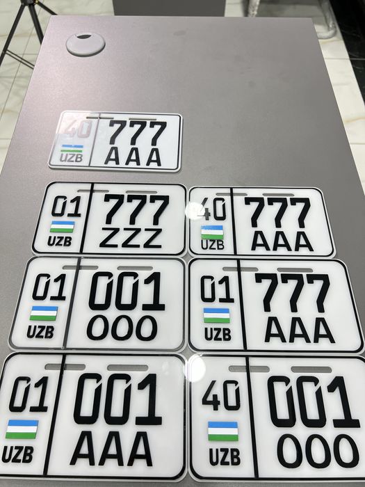 Zakaz asosida suiner nomerlar yasab beramiz skuterlar uchun