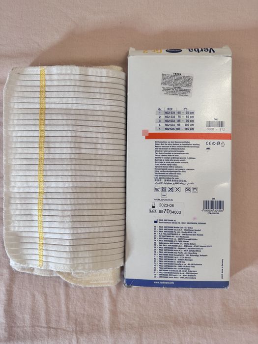Centura elastica cu sustinere abdominala postoperatorie Verba