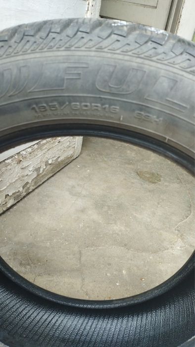 4 броя Зимни гуми Fulda 195/60/16 Грайфер 7.5 DOT 2017