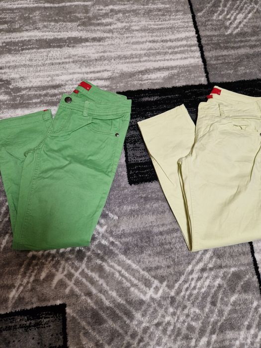 Blugi 3/4,material bun