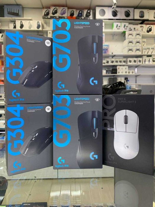 игровые мышки Logitech
