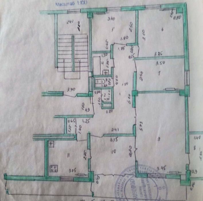 Центр 4ком 100м2 Ц 4 Проспект Амира Темура Метро Минор