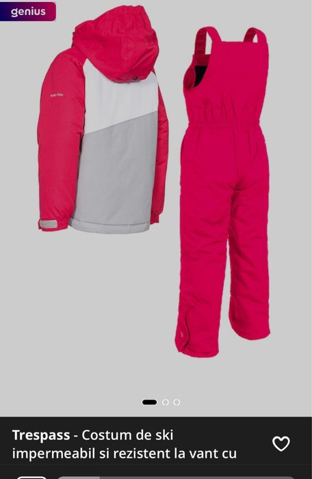 Vand costum skii Trepass