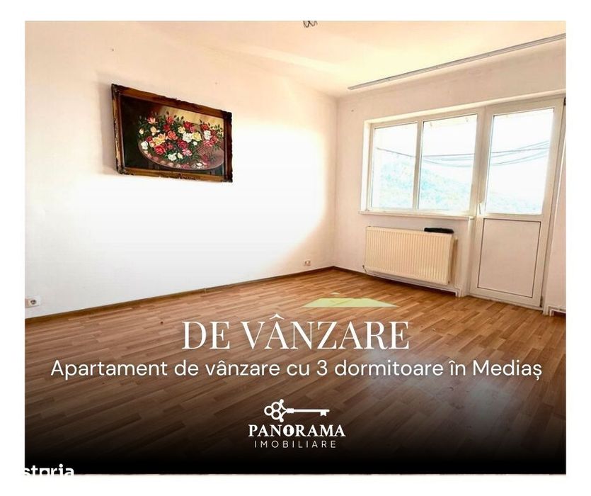 Apartament cu 3 camere-Zona Centrala