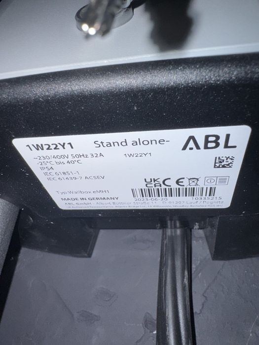 Оригинална Зарядна станция TOYOTA 22KW