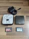 Joc nintendo game boy advance sp + toate accesoriile functional.