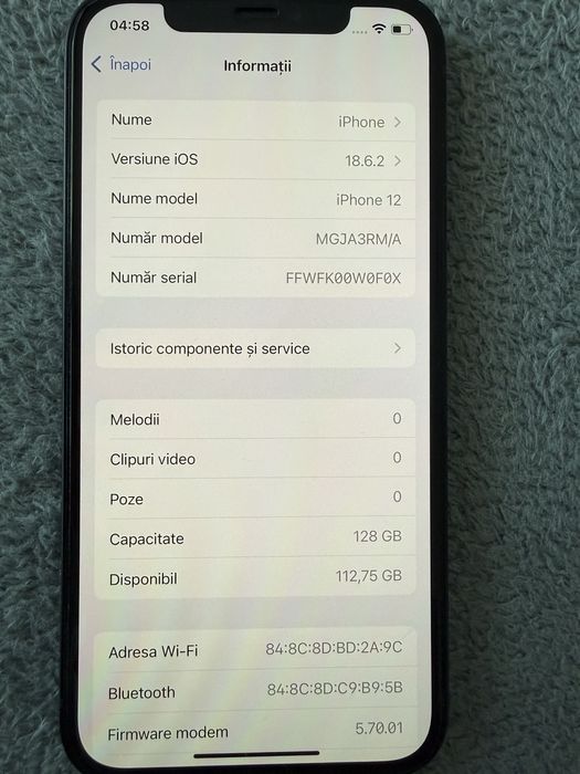 Iphone 12, 128gb, black