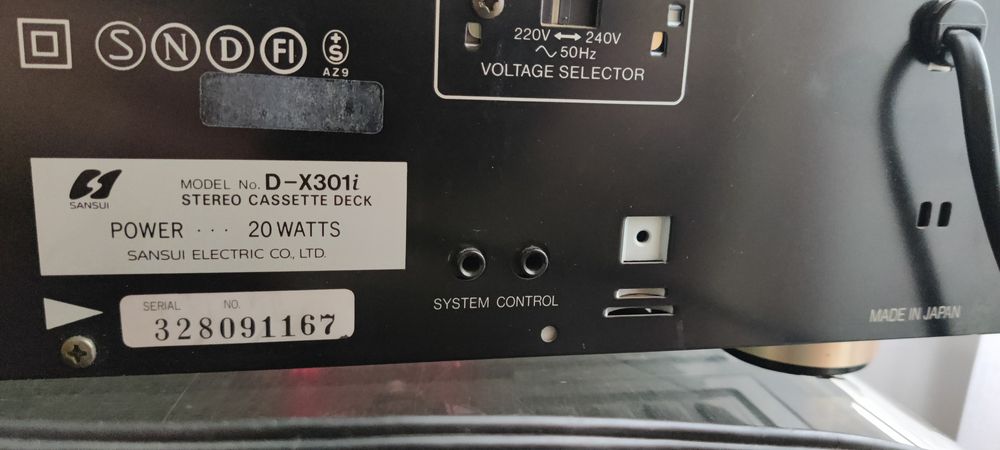 Deck Sansui D-C301/