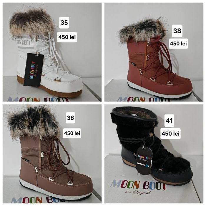 Moon boot original diferite modele și mărimi