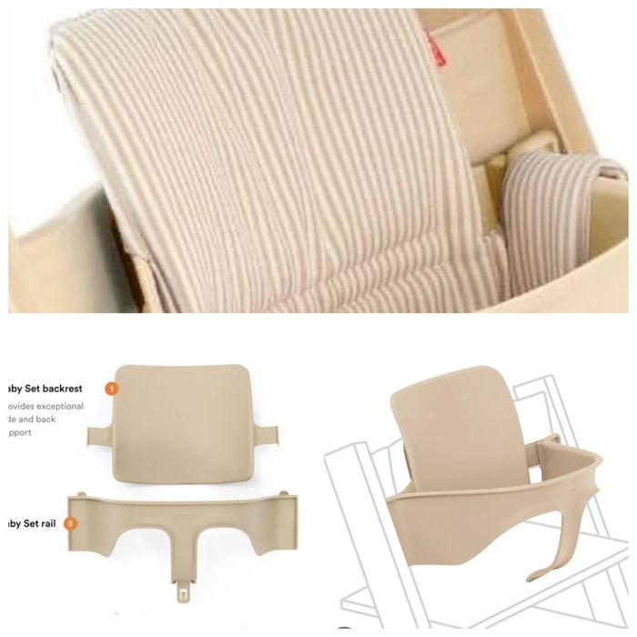 приставка + възглавничка Stokke Tripp Trapp/ Baby Set Stokke