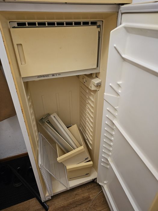 Холодильник в рабочем состоянии