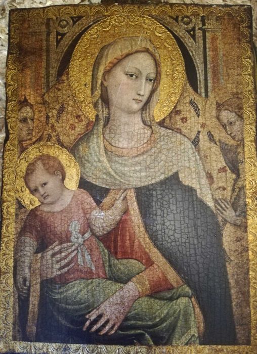 Vand icoana Maica Domnului cu pruncul