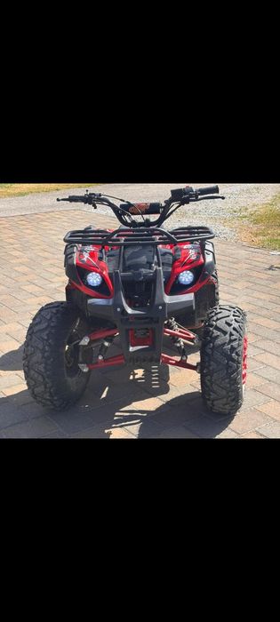 ATV Quad 125cc KXD Pro Germany roti pe 7 inch roșu