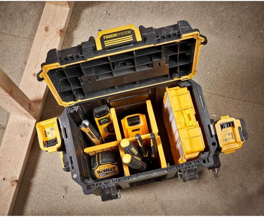 Ящик для инструментов DEWALT TOUGHSYSTEM 2.0 Compact Deep Toolbox!