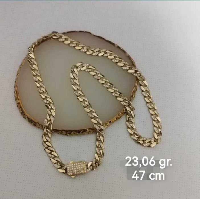 Lanț Aur 14k /model Cuban