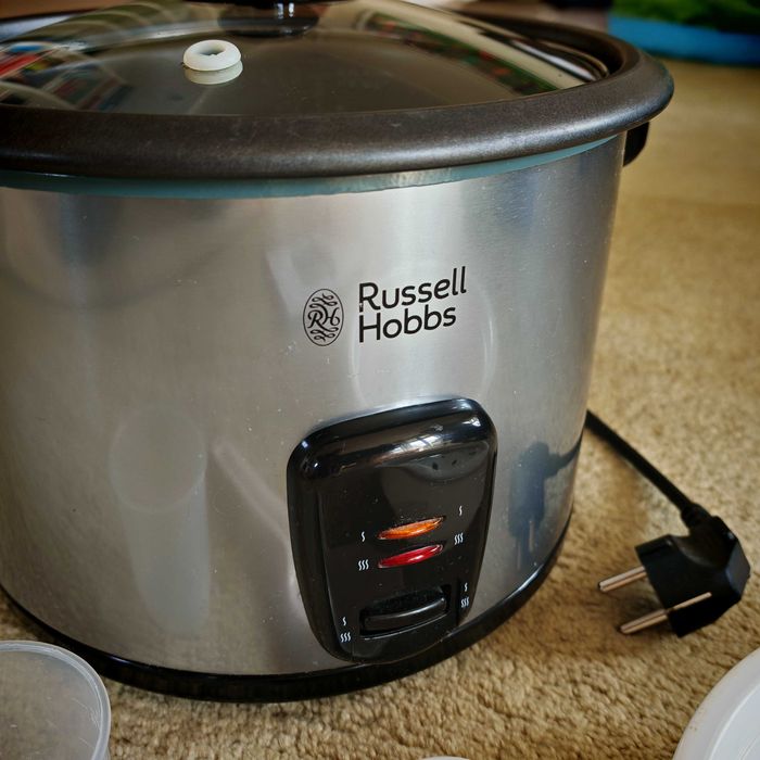 Уред за варене на ориз и зеленчуци на пара Russell Hobbs, 700W, 1.8L
