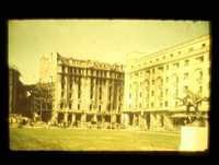 Diapozitiv color anul 1944 București, Hotel Athene și Splendid