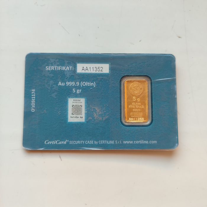 Slitka Tilla quyma oltin sotiladi. Upakovka zavod