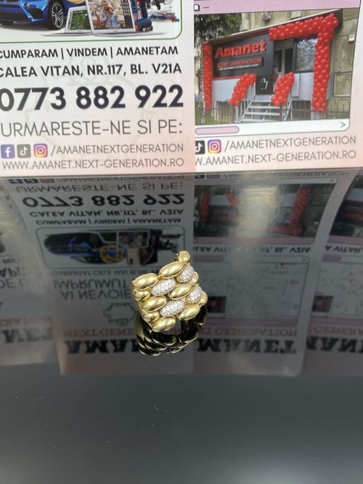 Amanet Next Generation/ Inel aur 14k 10,97G