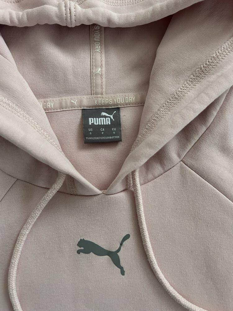 Дамски розов суитшърт Puma