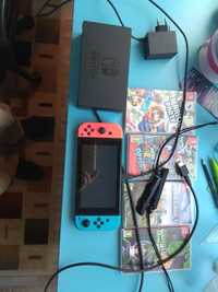 Nintendo switch с четири игри