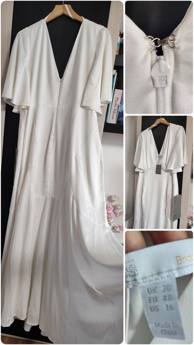 Rochie mireasa ASOS Bridal - marimea 48