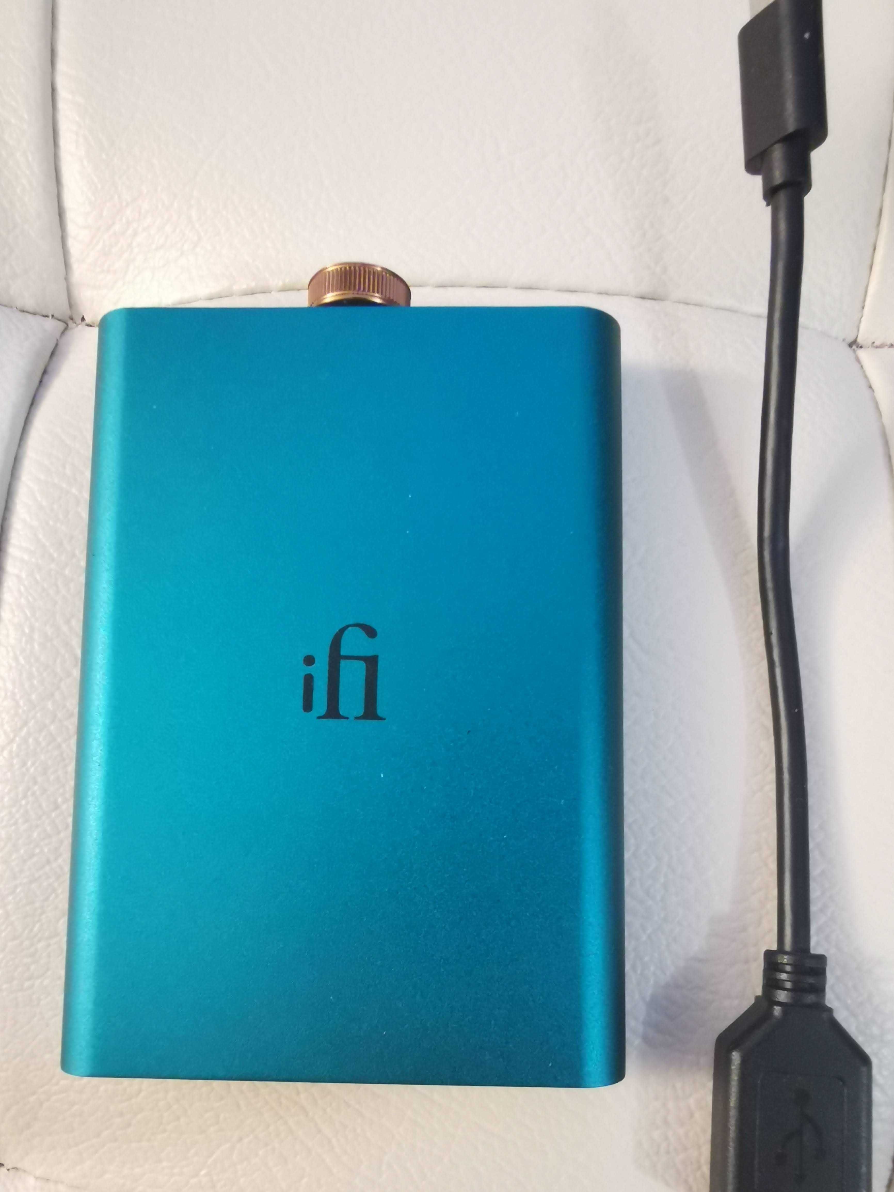 iFi Hip Dac/Amplificator casti  Hi-Res portabil