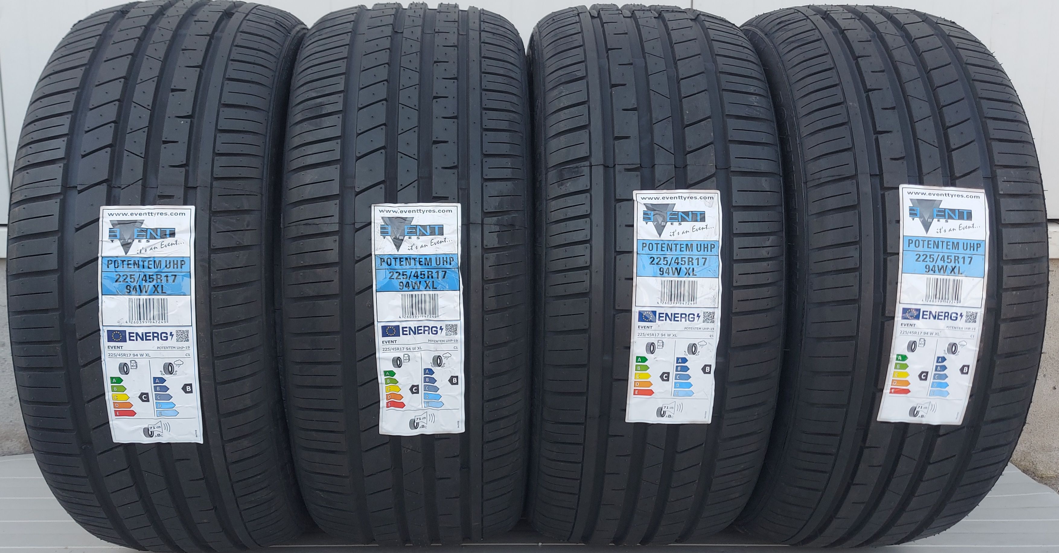 225/45 R17, 94W, EVENT Potentem UHP XL , Anvelope de vara