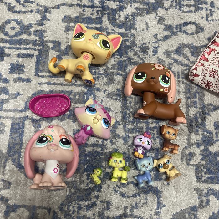 Игрушки lsp разные маленткие и большие