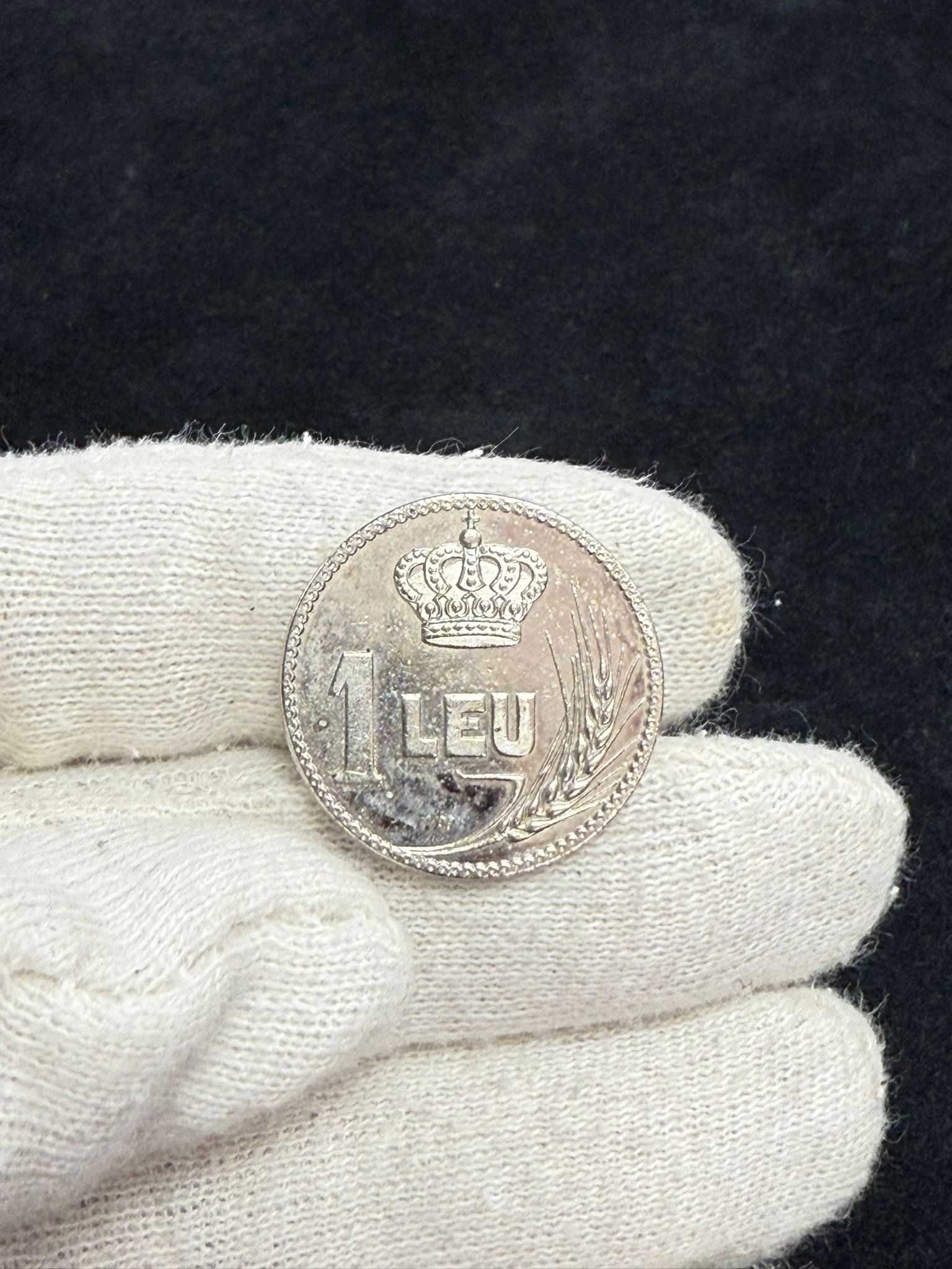 Moneda 1 leu an 1922 de proba