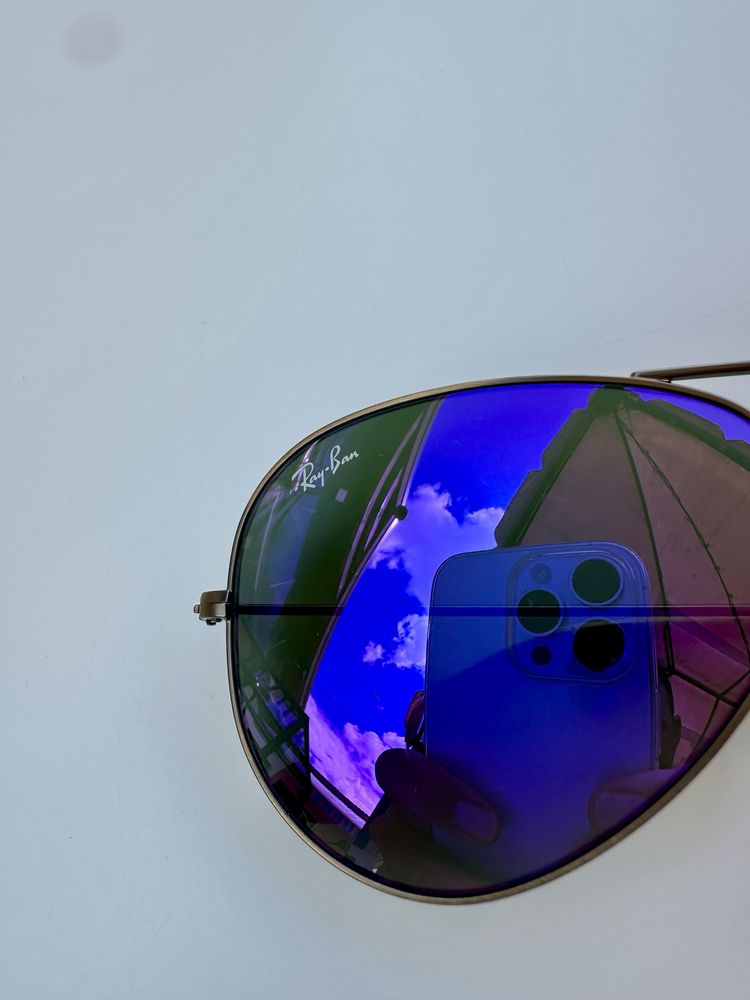 Ray Ban RB3025 Violet Mirror