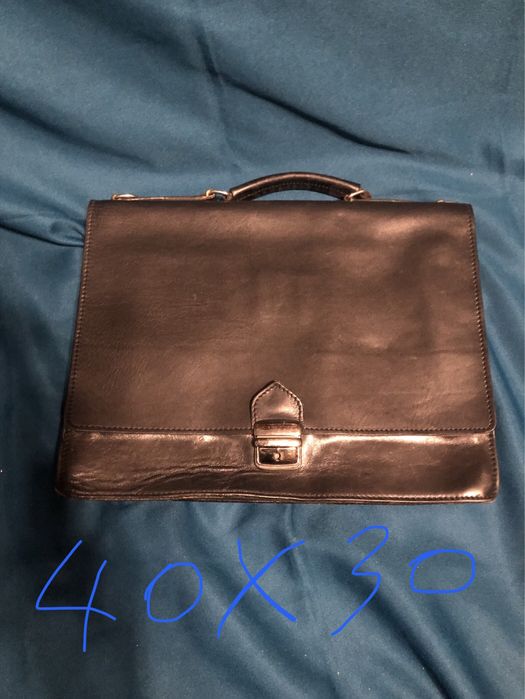 Servieta office din piele