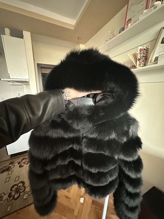 Палто с едтествен косъм