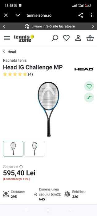 Rachete tenis de camp