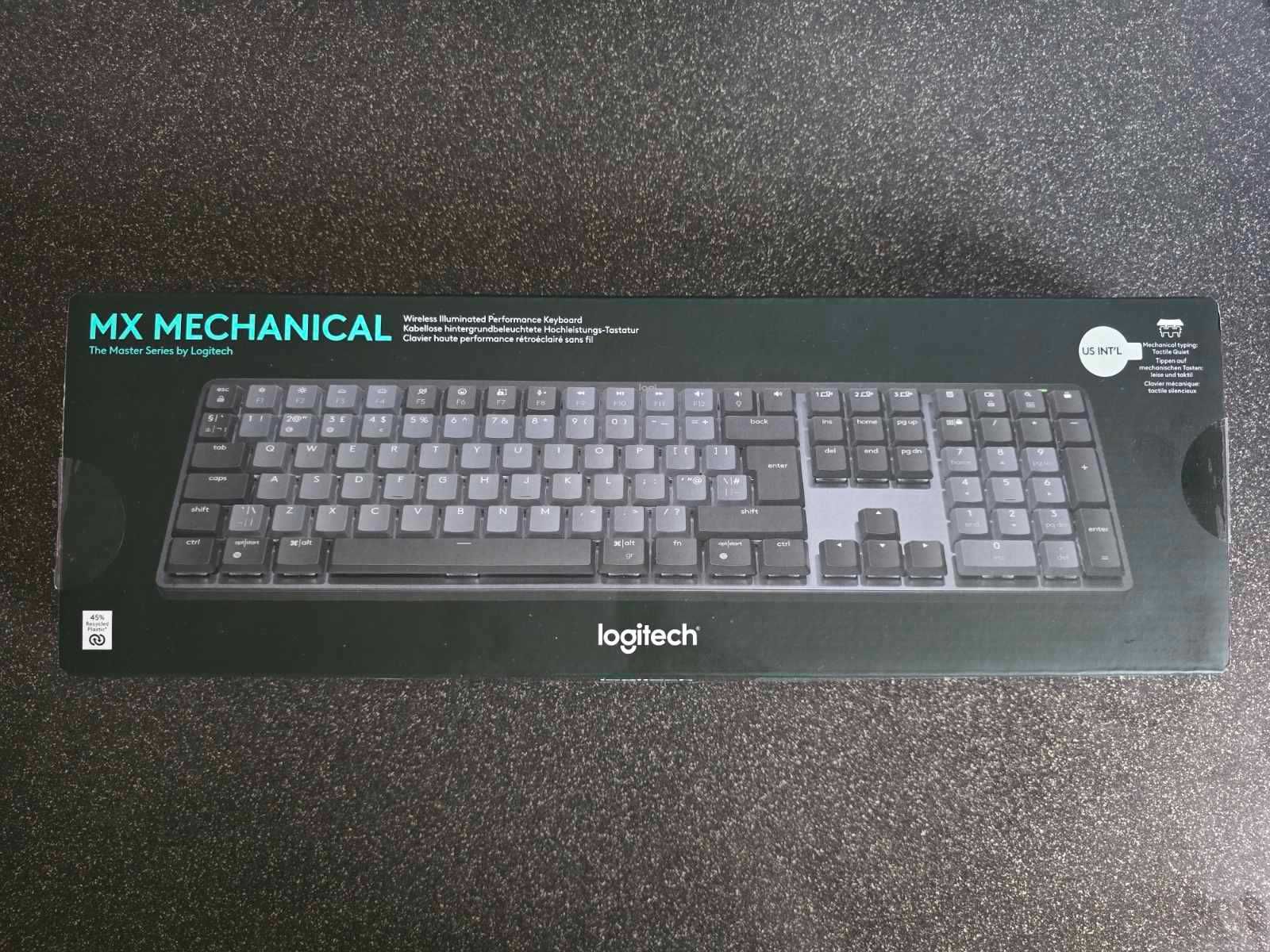Механична клавиатура Logitech - MX Mechanical (Tactile Quiet)