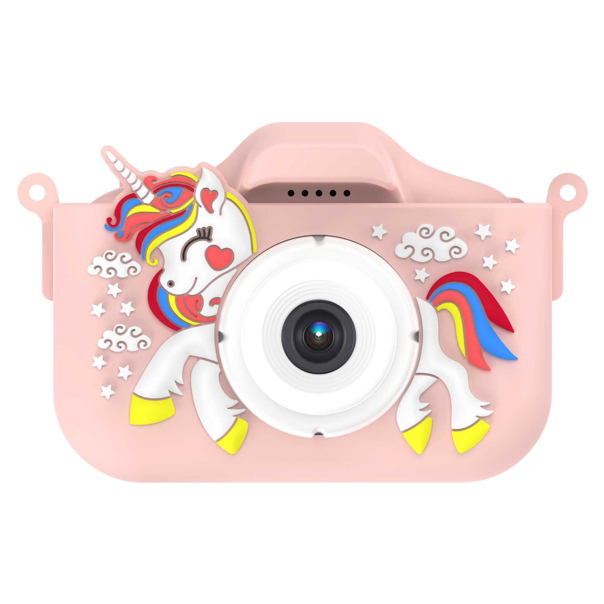 Дигитален детски фотоапарат STELS Q10s, 64GB SD карта, Игри, Снимки