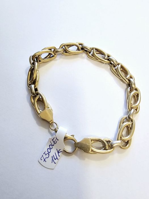 Vand bratara din aur 14 k 19.21 g cod 268