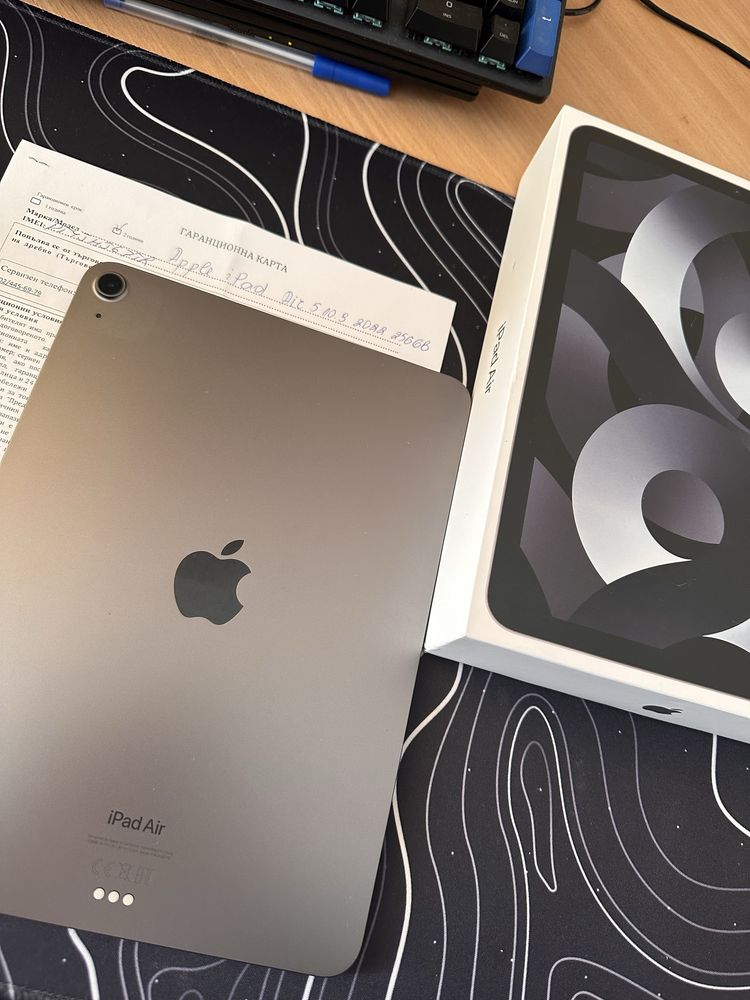 Ipad air 5 gray Wi-Fi 256gb