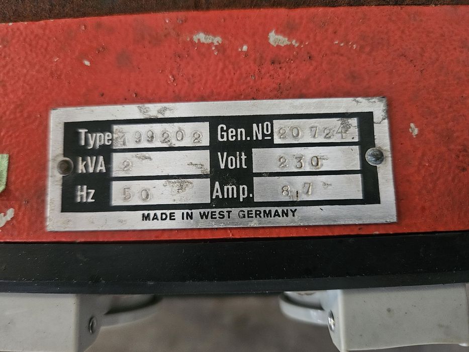 Немски Агрегат за ток 2kw