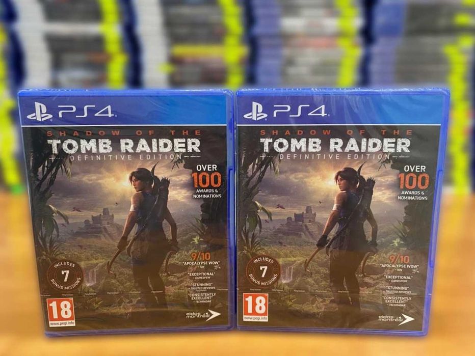 Новый** Shadow of the Tomb Raider PS4/PS5 Большой Выбор Игр