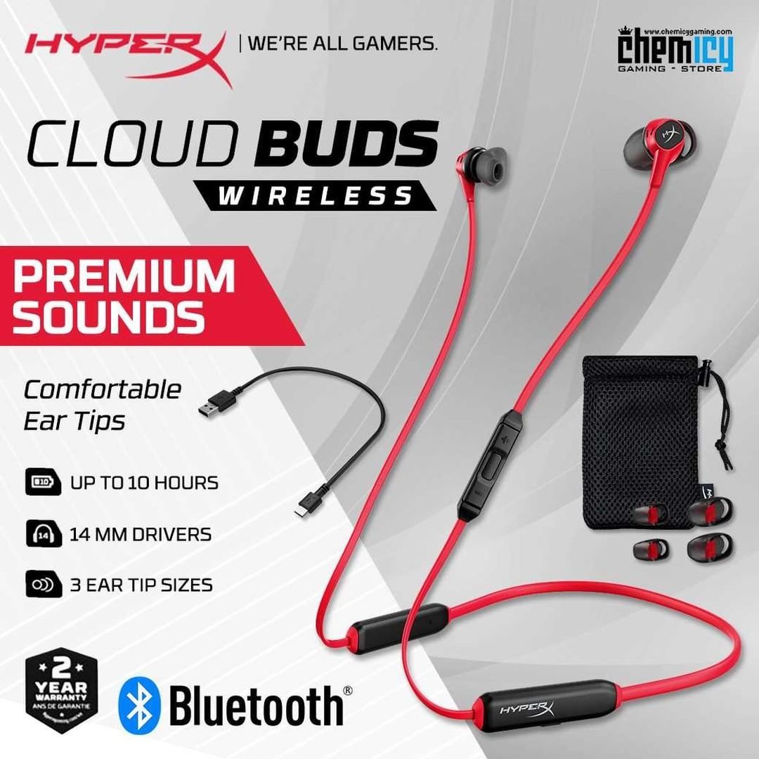 Bluetooth Наушники Hyperx Cloud Buds wireless