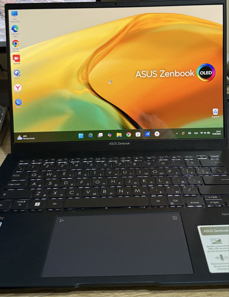 Продается Asus Zenbook 14 Oled 90 герц