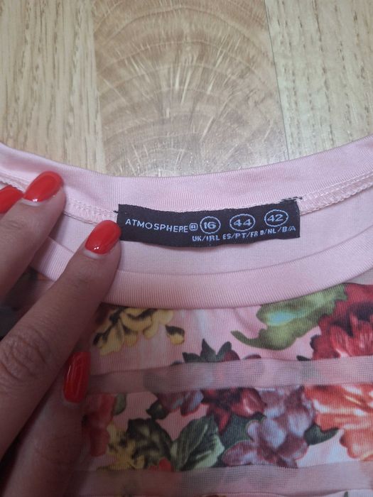 Tricou roz de dama