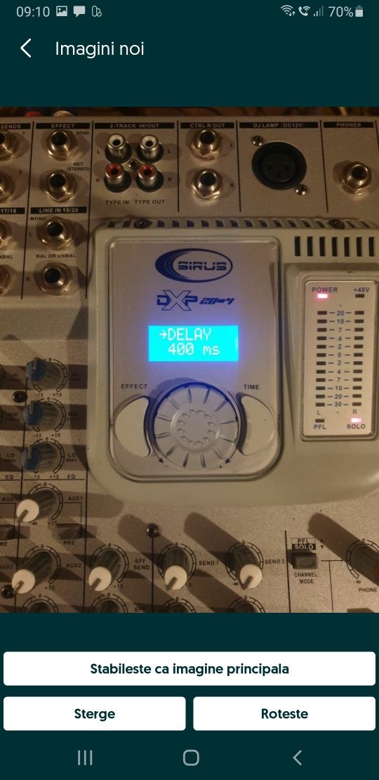Mixer Phonic helix24/Sirus dxp20/Soundcraft Efx8/Roland sp404/Tapco 60