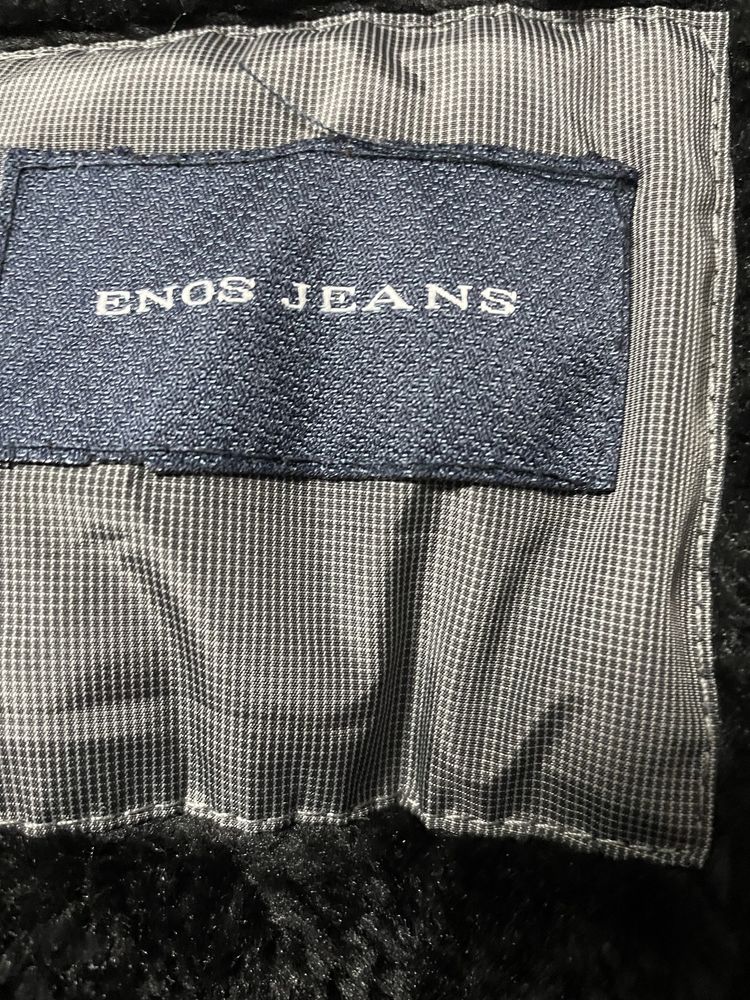 Geaca barbati îmblănită Enos Jeans.  XL