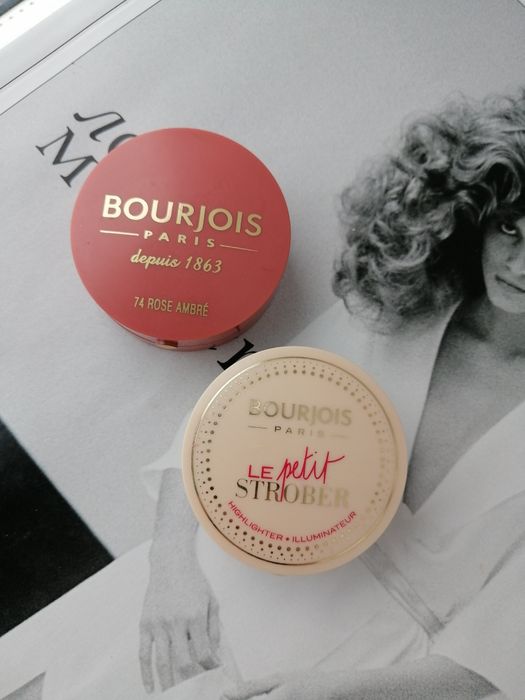 Руж и хайлайтър Bourjois