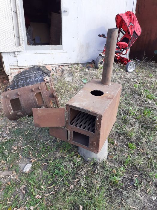 Продам печку стальную