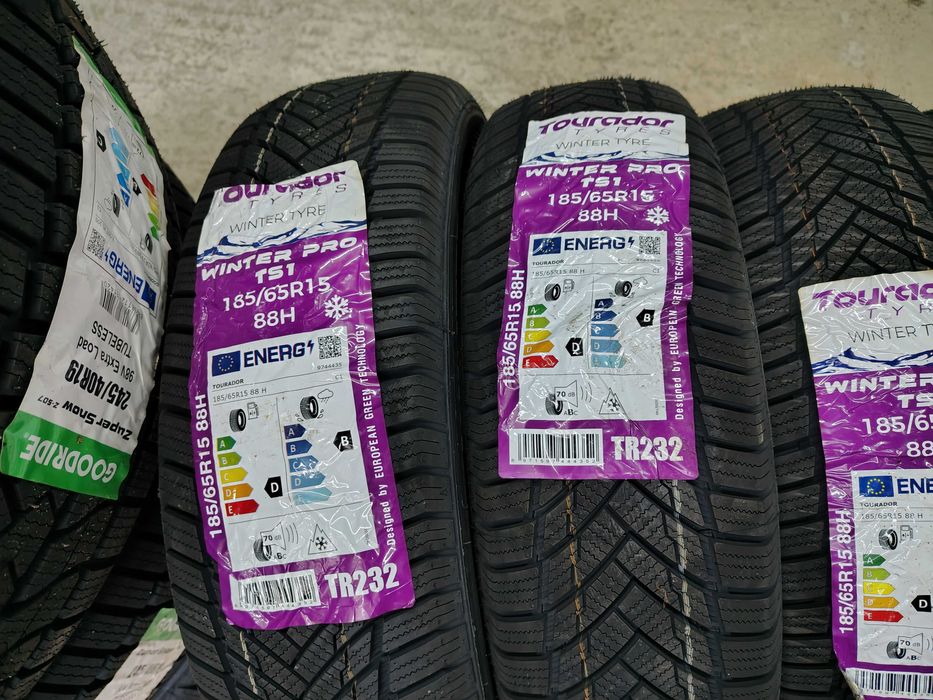 4бр.НОВИ зимни гуми TOURADOR 185 65 15 DOT24 цена за брой